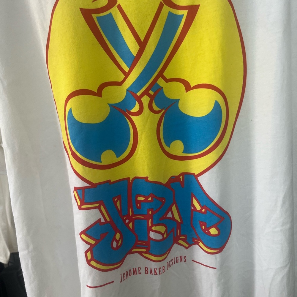 Jerome Baker designs T-shirt
